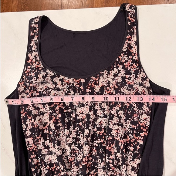 EUC Club Monaco Silk Floral Tank Dress - Picture 9 of 9